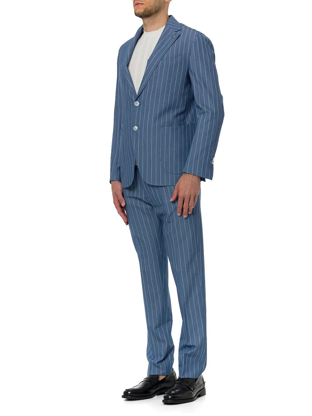 Bharnaba Livenza Two-Piece Striped Suit