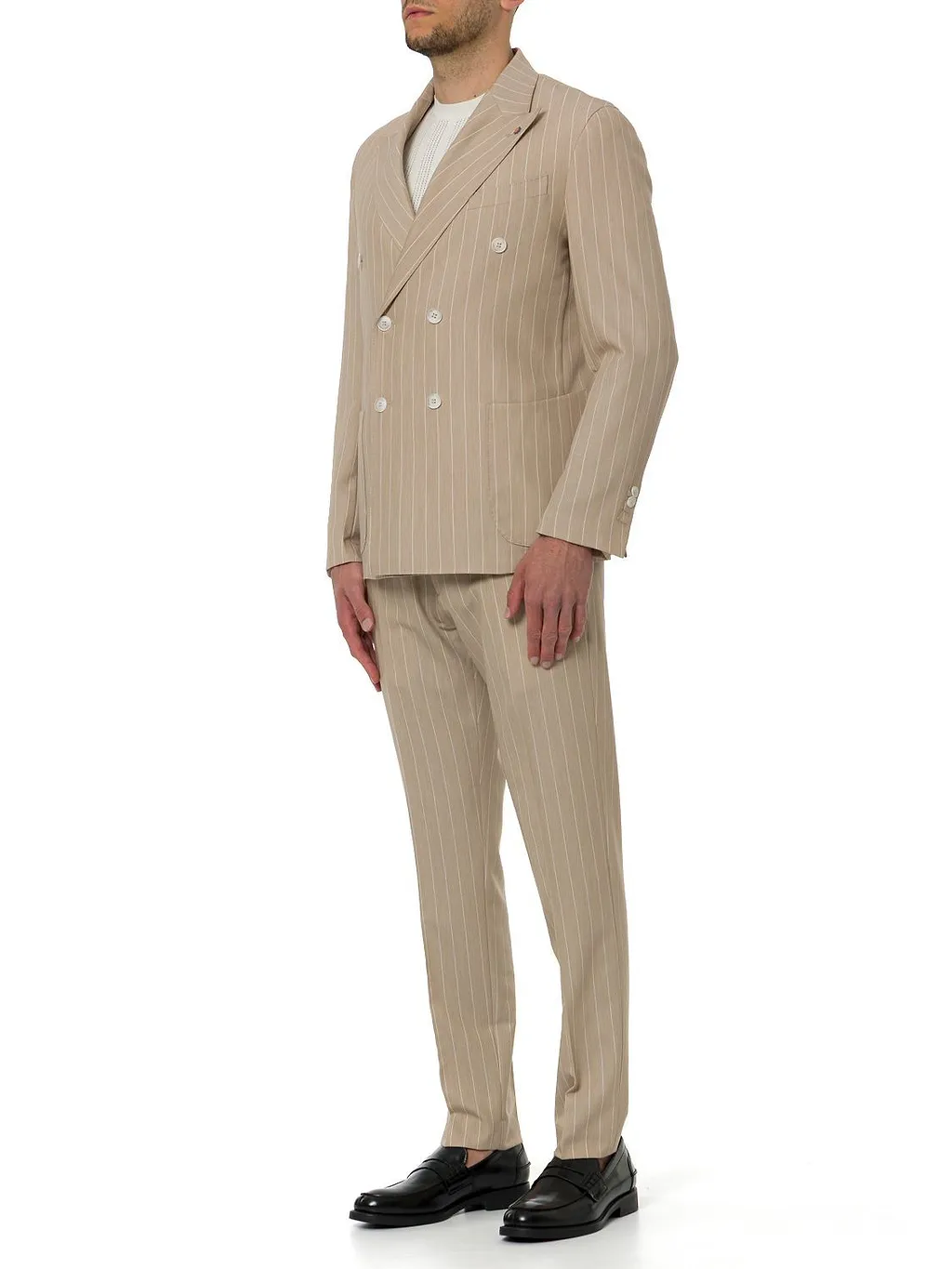 Bharnaba Livenza Two-Piece Striped Suit