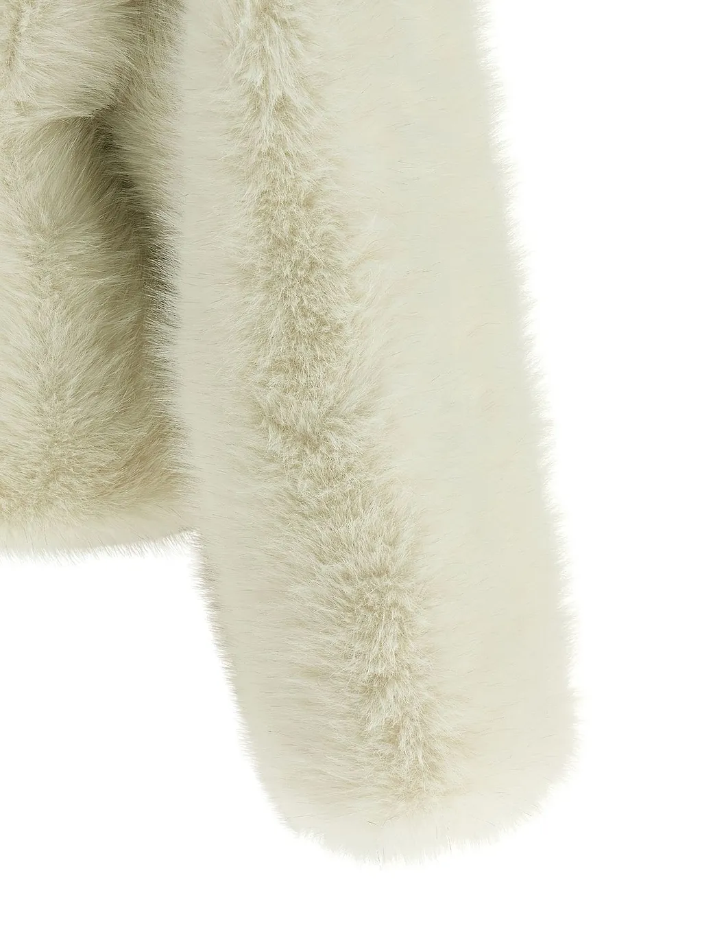 B&B Couture Carrie Cropped Shawl-Collar Coat