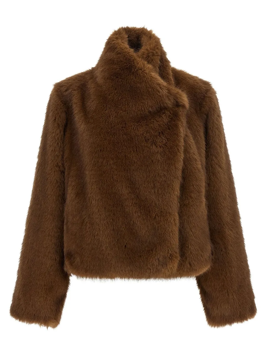 B&B Couture Farrah First Cropped Faux Fur Coat