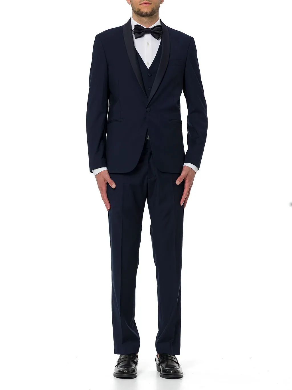 Bharnaba Tevere Three-Piece Tailored Suit