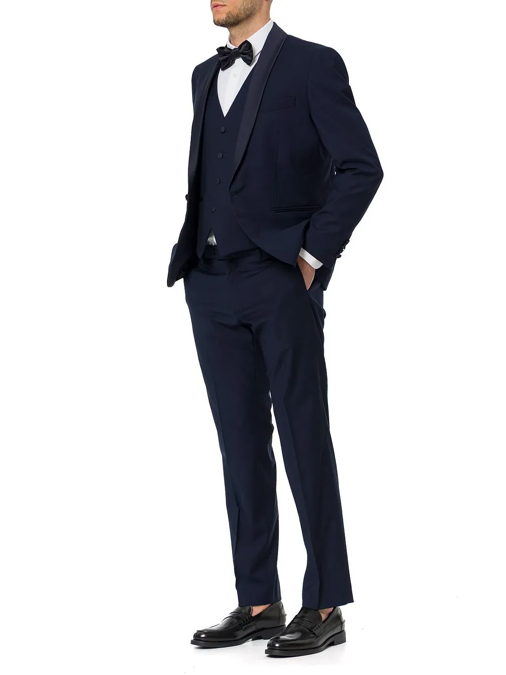 Bharnaba Tevere Three-Piece Tailored Suit