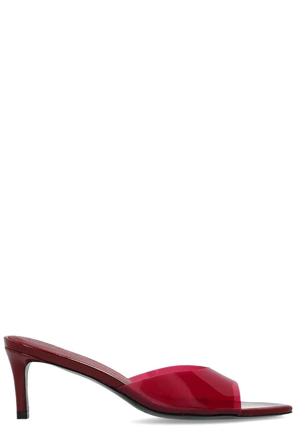 Black Suede Studio Belle 60 Heeled Mules