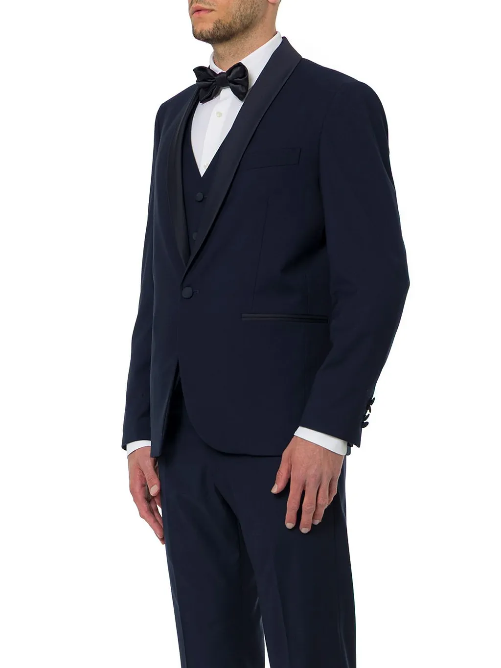 Bharnaba Tevere Three-Piece Tailored Suit