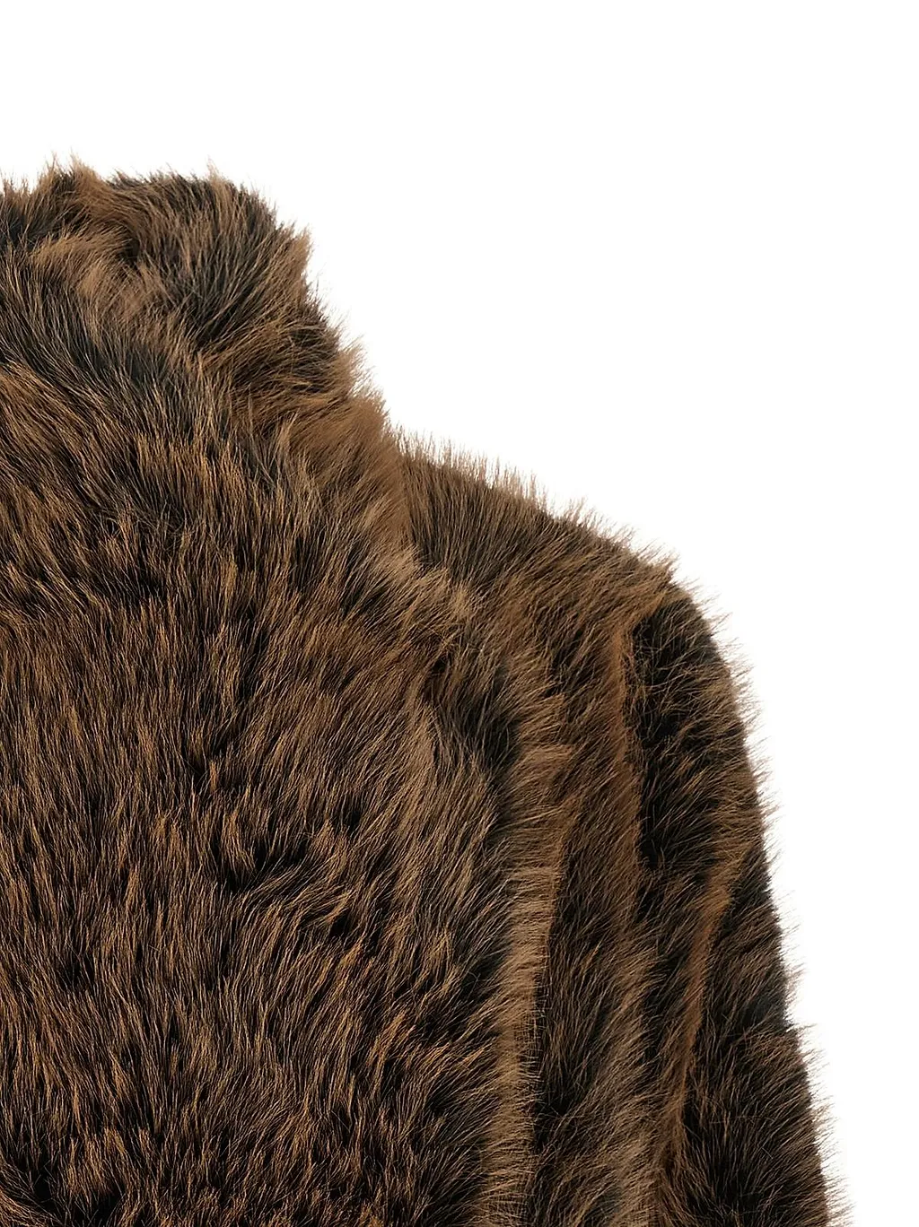 B&B Couture Susan First Cropped Faux Fur Coat