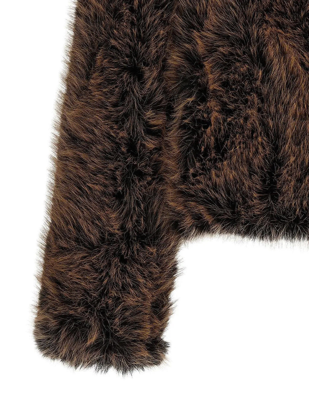 B&B Couture Susan First Cropped Faux Fur Coat