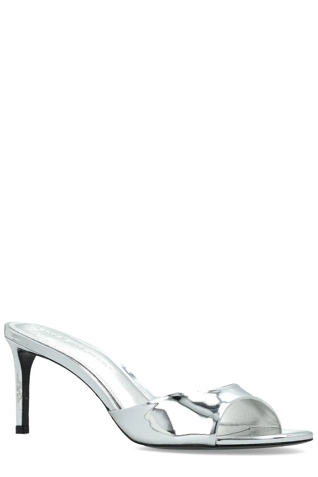 Black Suede Studio Freddie 65 Heeled Mules
