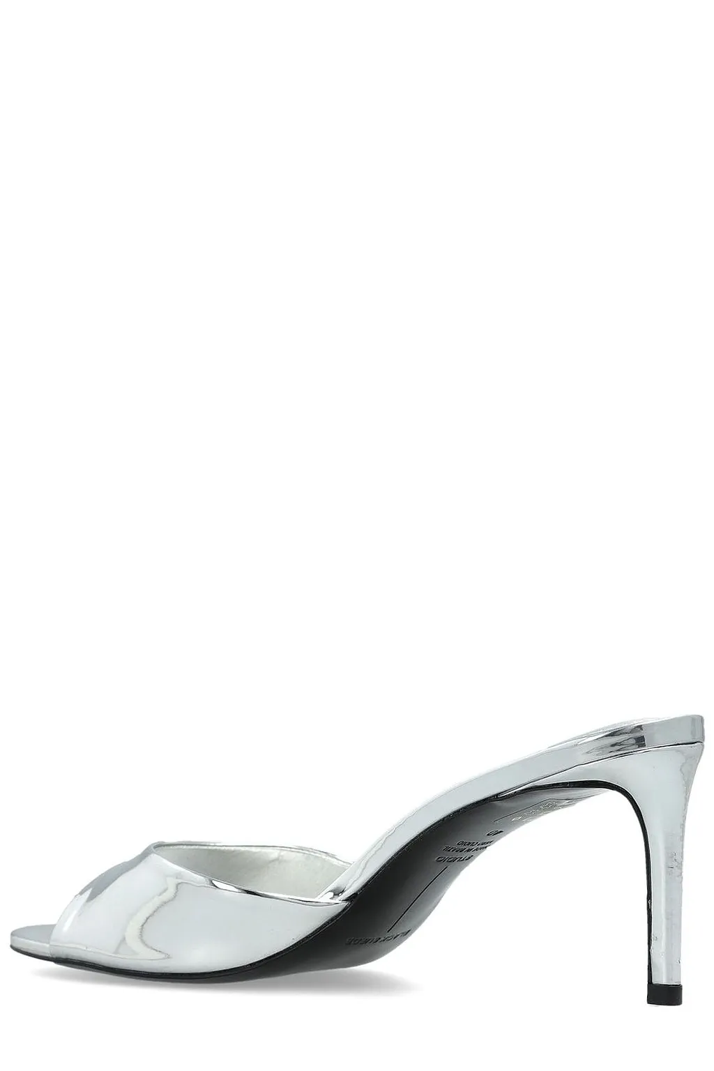 Black Suede Studio Freddie 65 Heeled Mules
