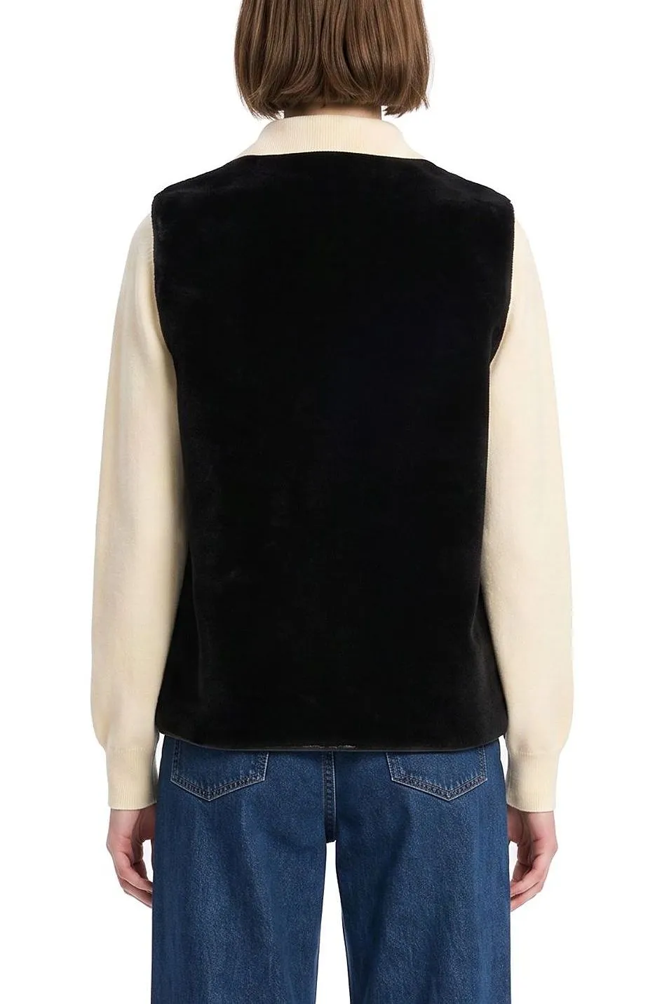 Blazé Milano Tatoosh Gliss V-Neck Buttoned Vest