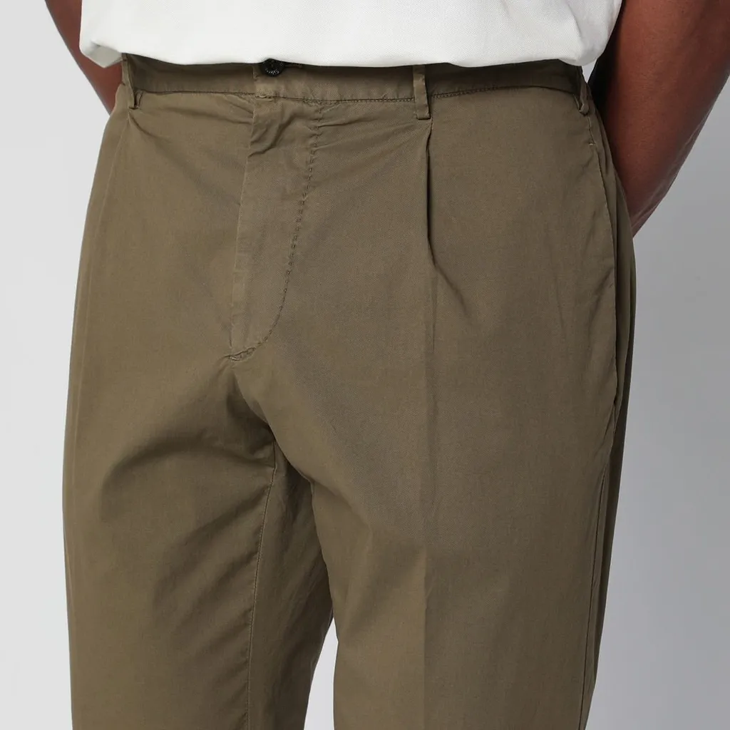 Biagio Santaniello Pleated Straight-Leg Pants
