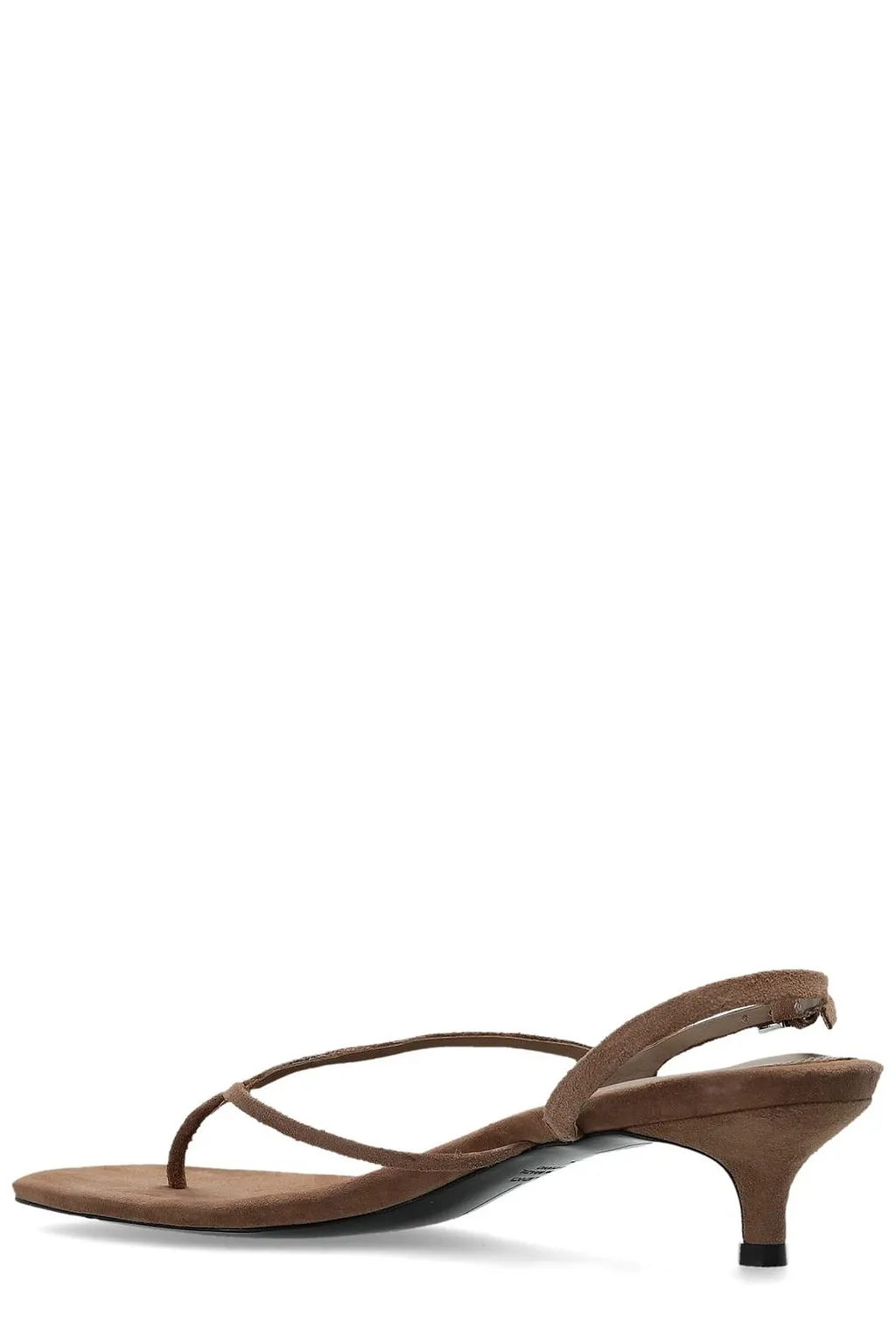 Black Suede Studio Mehak Strappy Heeled Sandals
