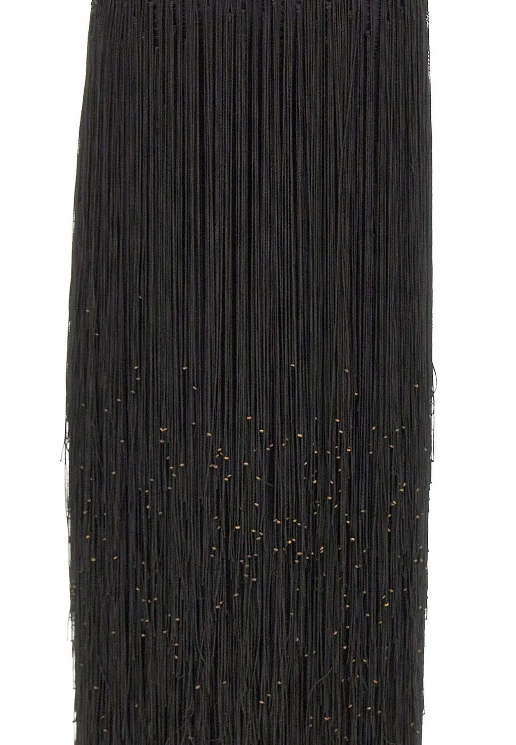 Bless Athos Beaded Fringe Knitted Skirt