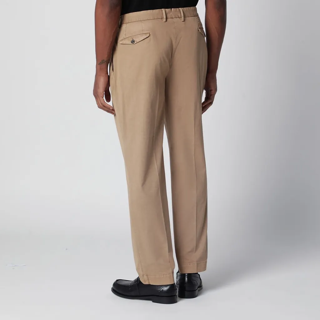 Biagio Santaniello Pleated Straight-Leg Pants