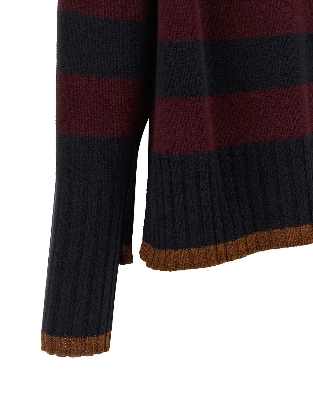 Be You 1175 Striped Knitted Sweater