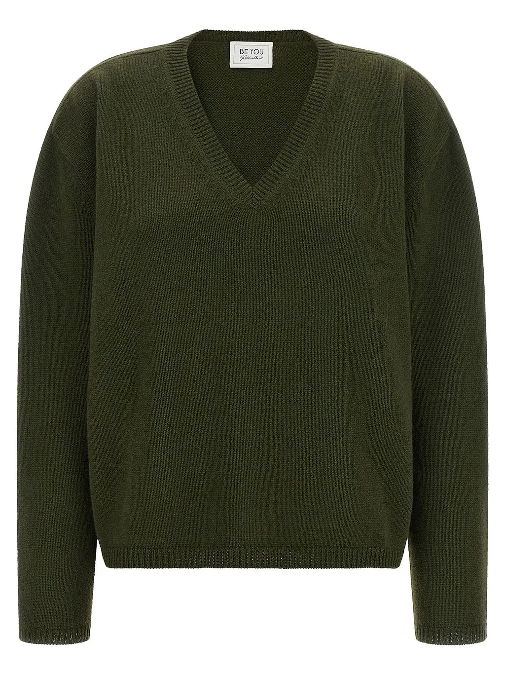 Be You 2030 Relaxed V-Neck Knitted Sweater