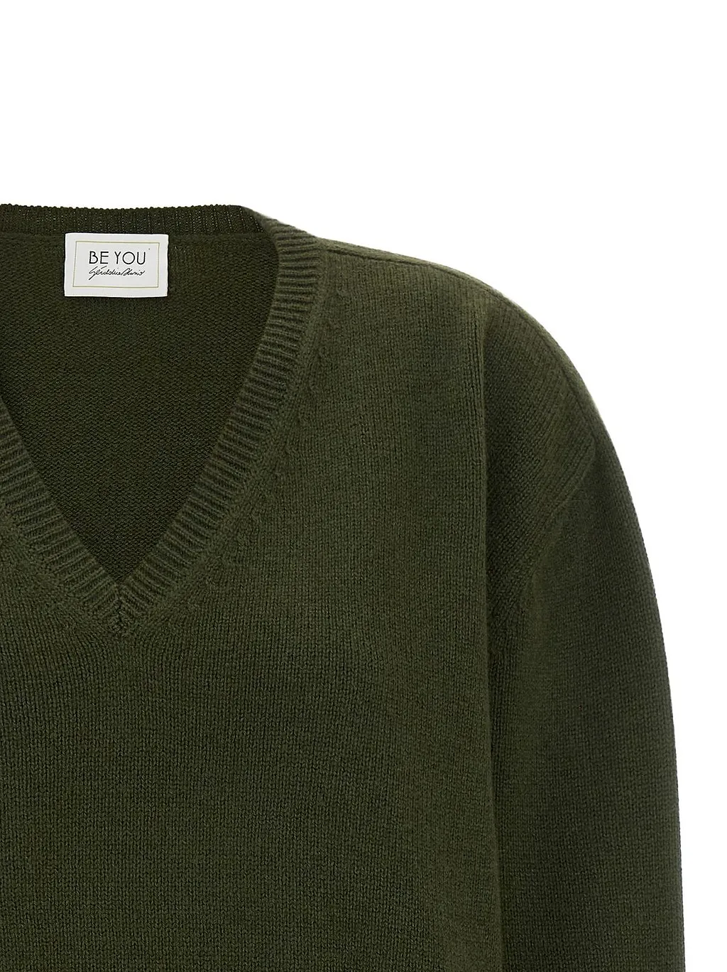 Be You 2030 Relaxed V-Neck Knitted Sweater
