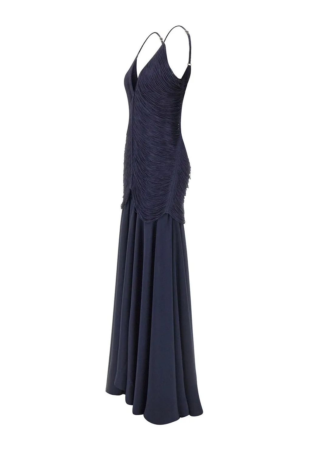 Bless Nostalgia Pleated Long Dress