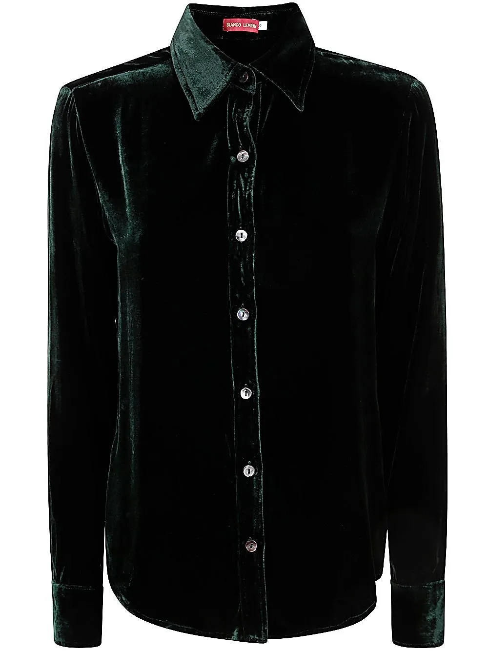 Bianco Levrin Audrey Velvet Shirt