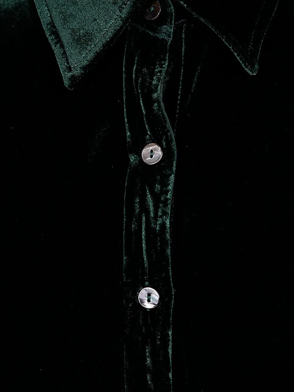 Bianco Levrin Audrey Velvet Shirt