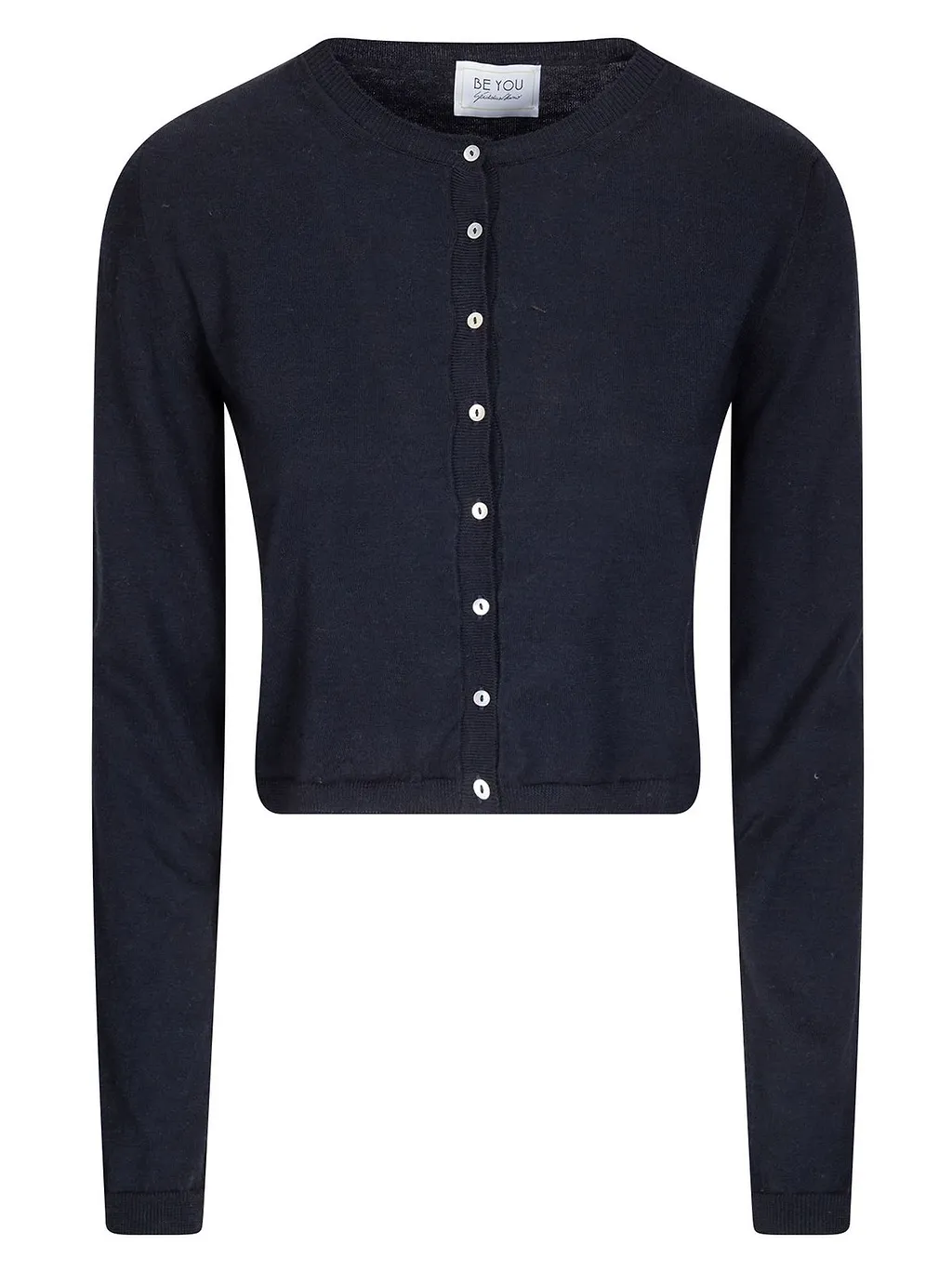 Be You Cropped Button-Up Cardigan