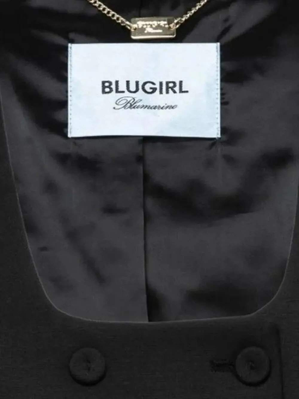 Blugirl Double-Breasted Wool Gilet