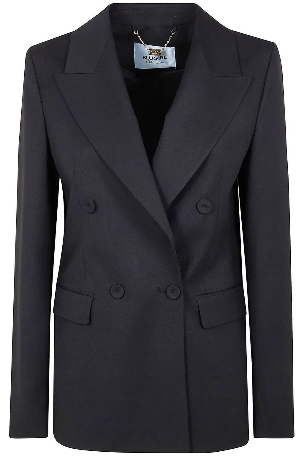 Blugirl Double-Breasted Wool Jacket