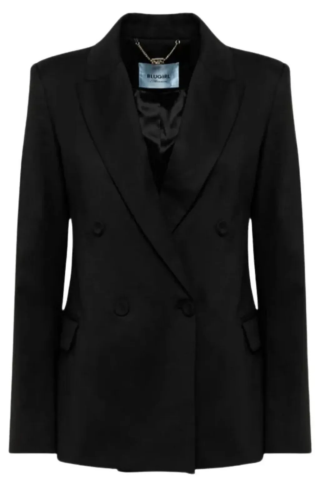 Blugirl Double-Breasted Wool Jacket
