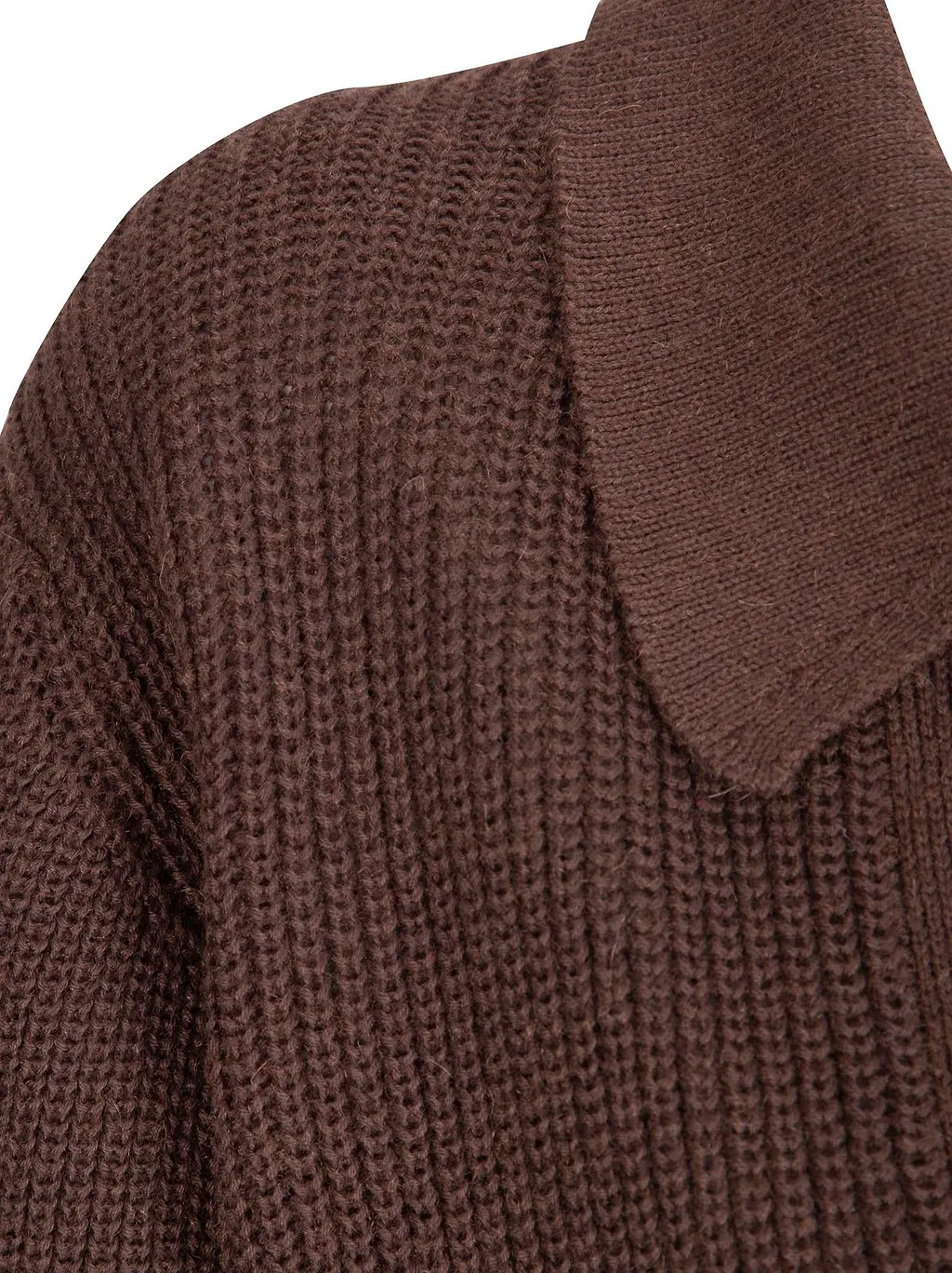 Be You Ribbed Polo Knitted Sweater