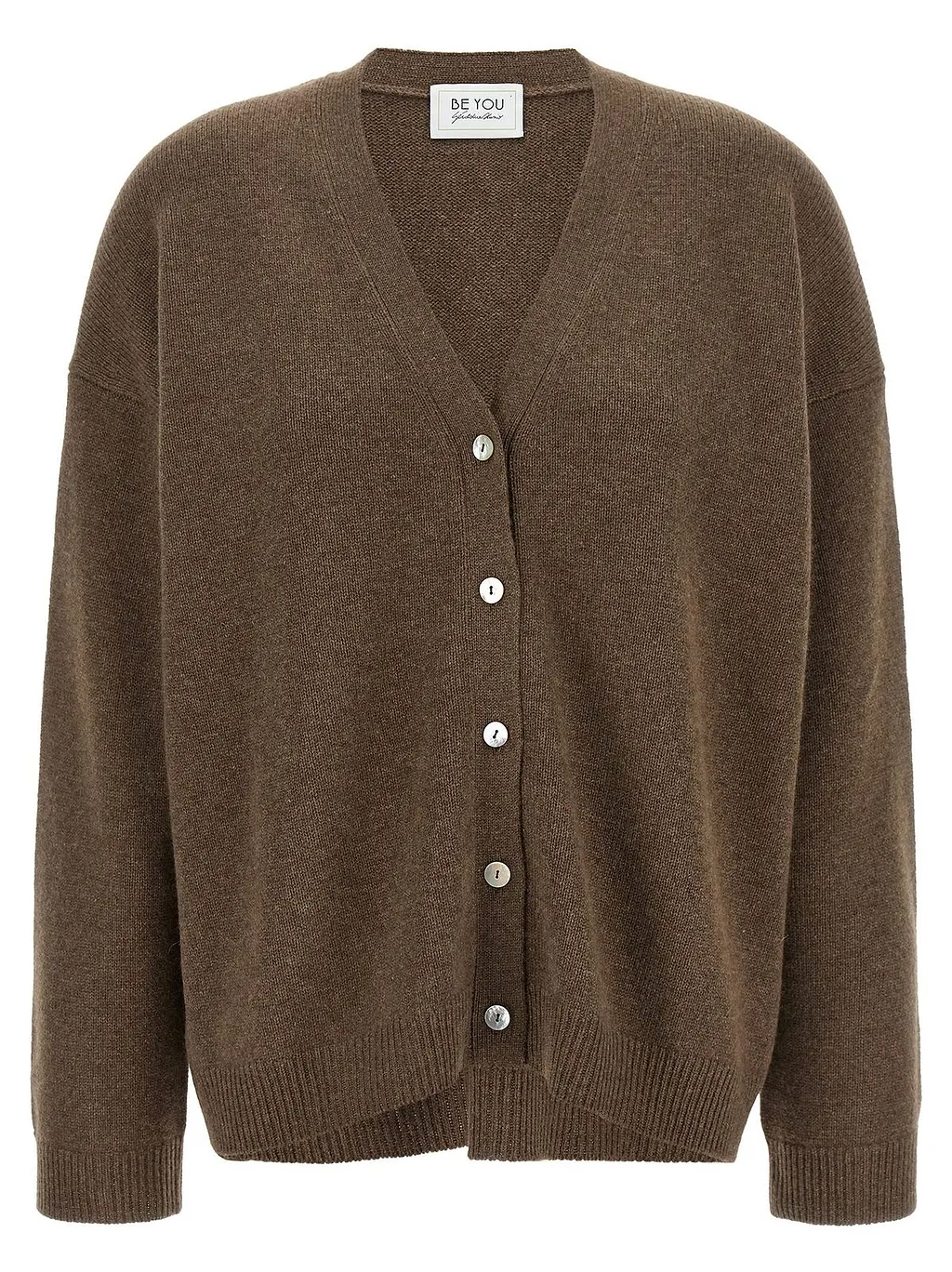 Be You Relaxed V-Neck Cashmere Cardigan