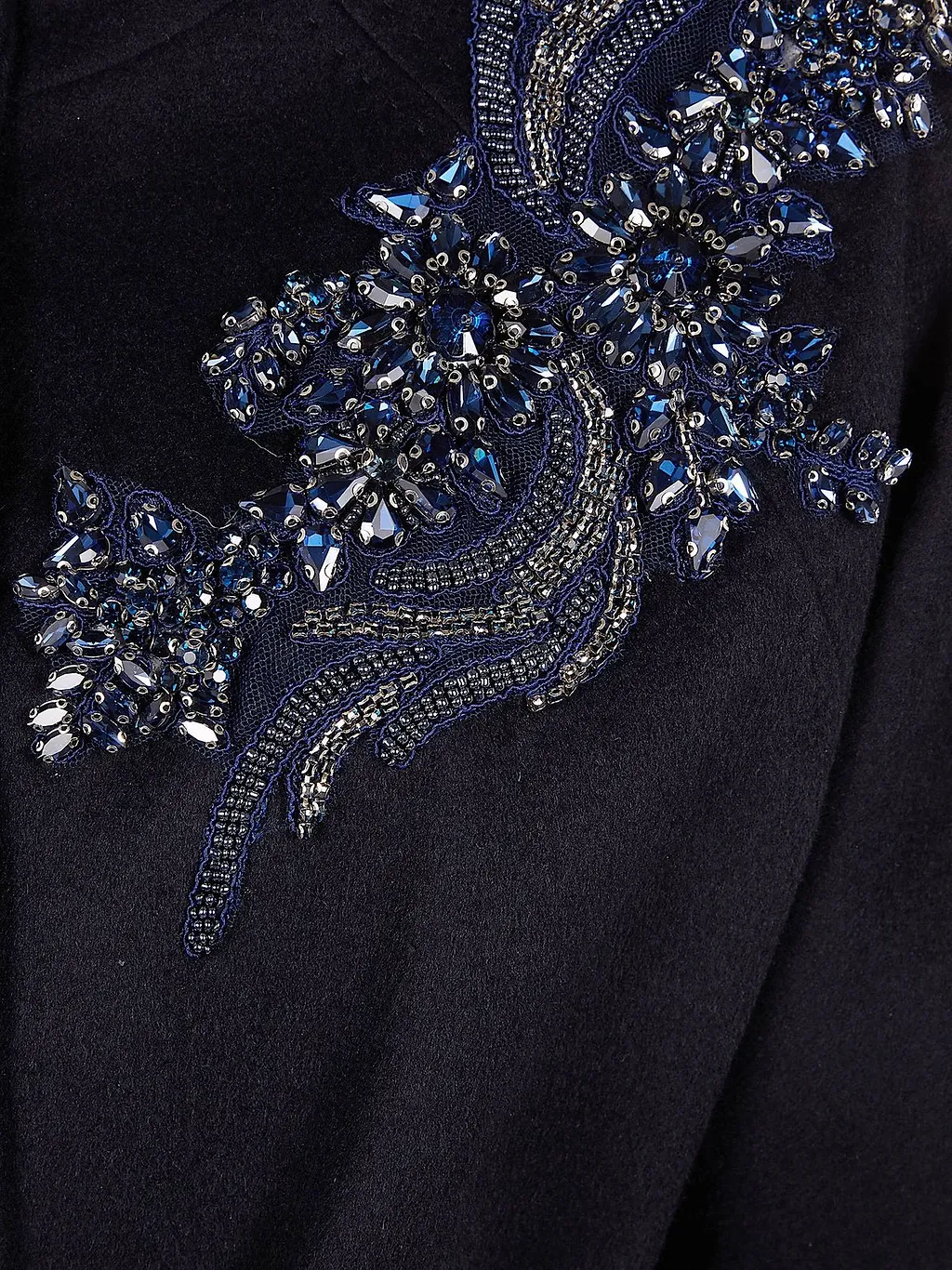 Blugirl Embellished Wool Short Coat