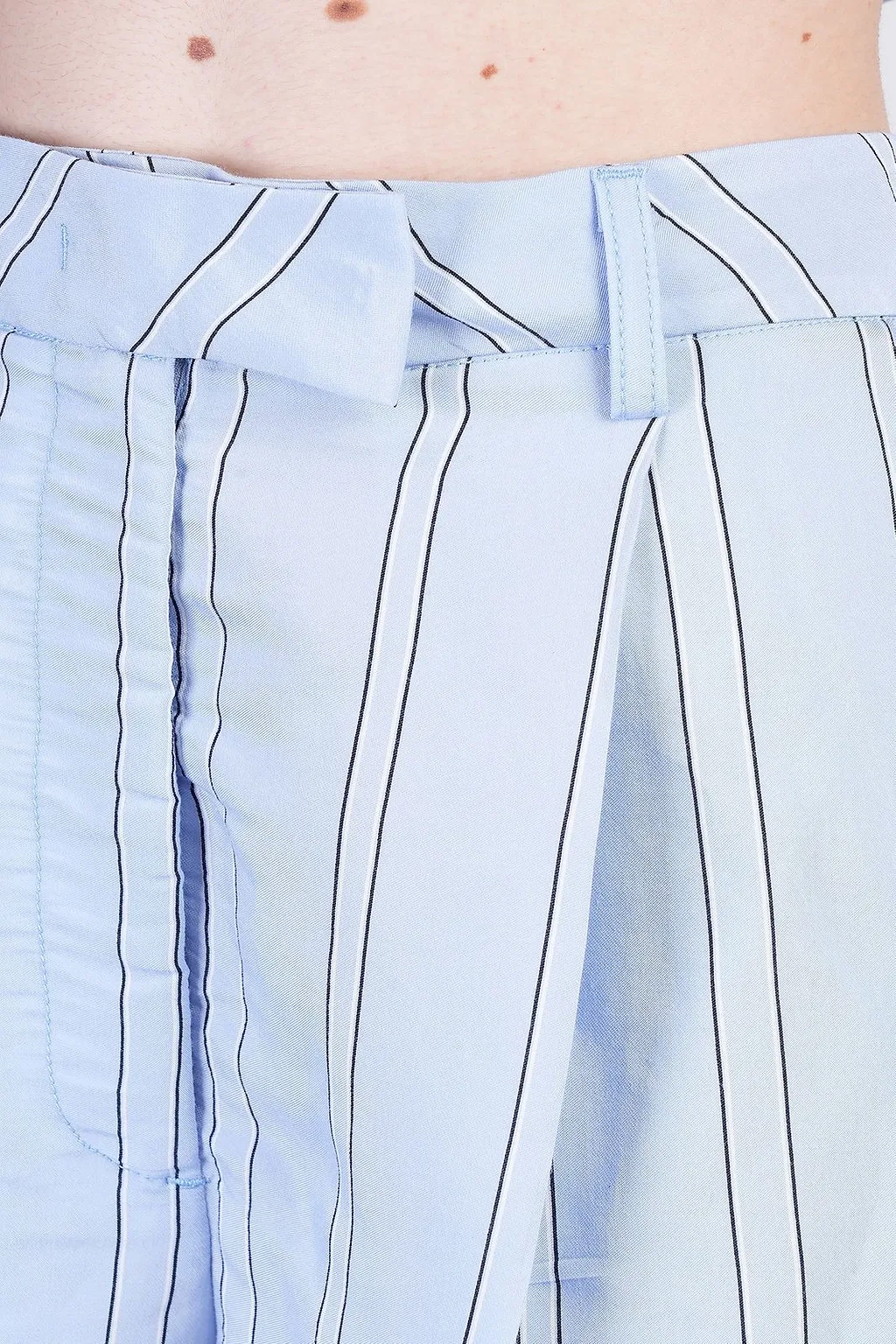 Bea 31 B 5 Pants In Cyan Viscose