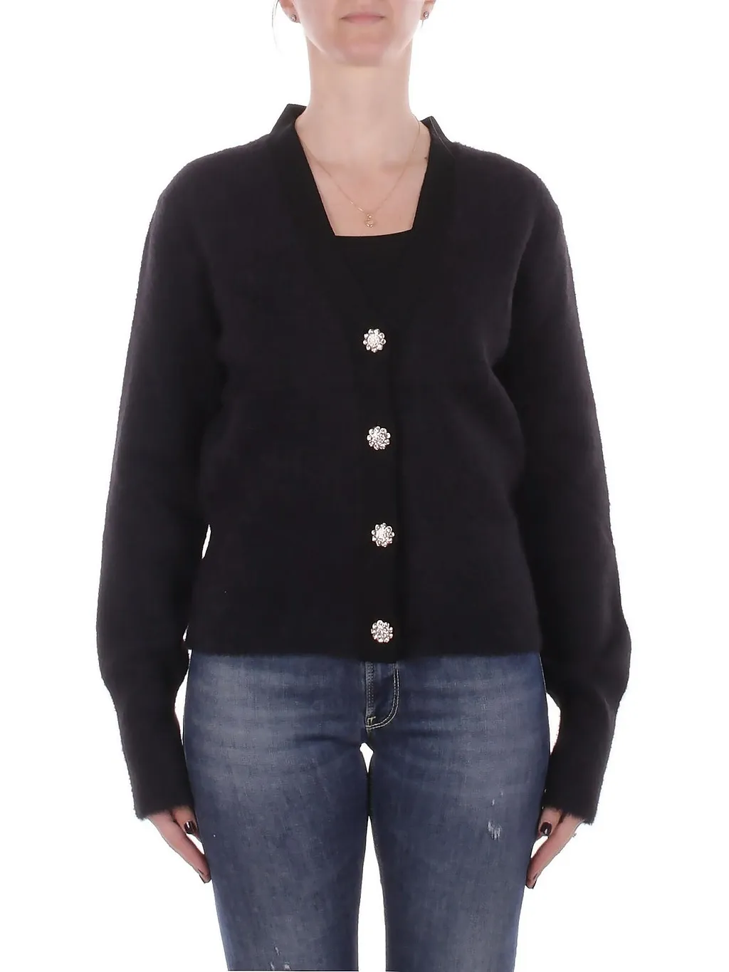 Blugirl Fur-Effect Yarn Cardigan And Top