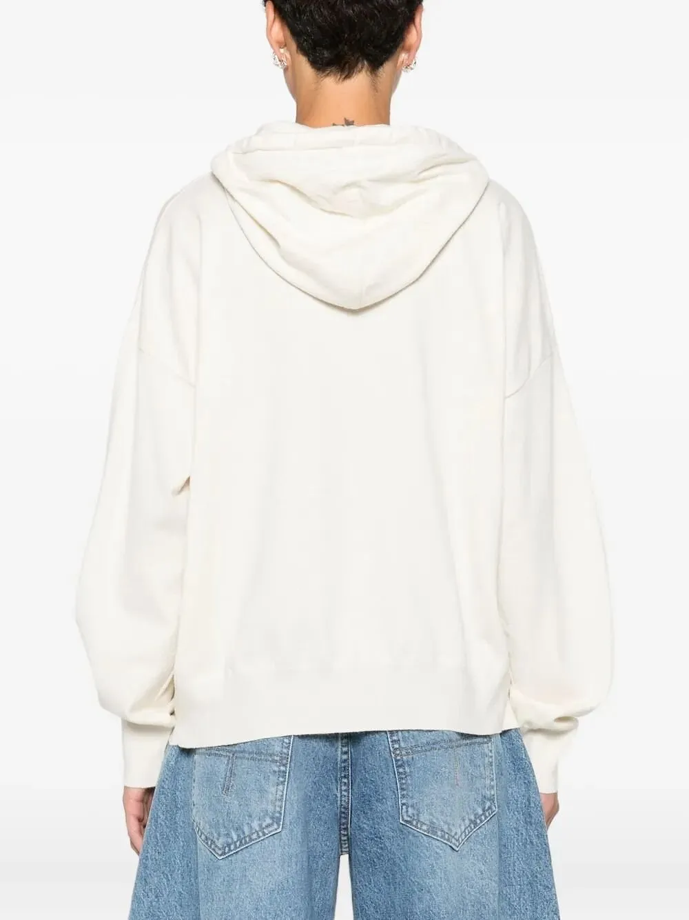 Blugirl Hooded Knit Sweater