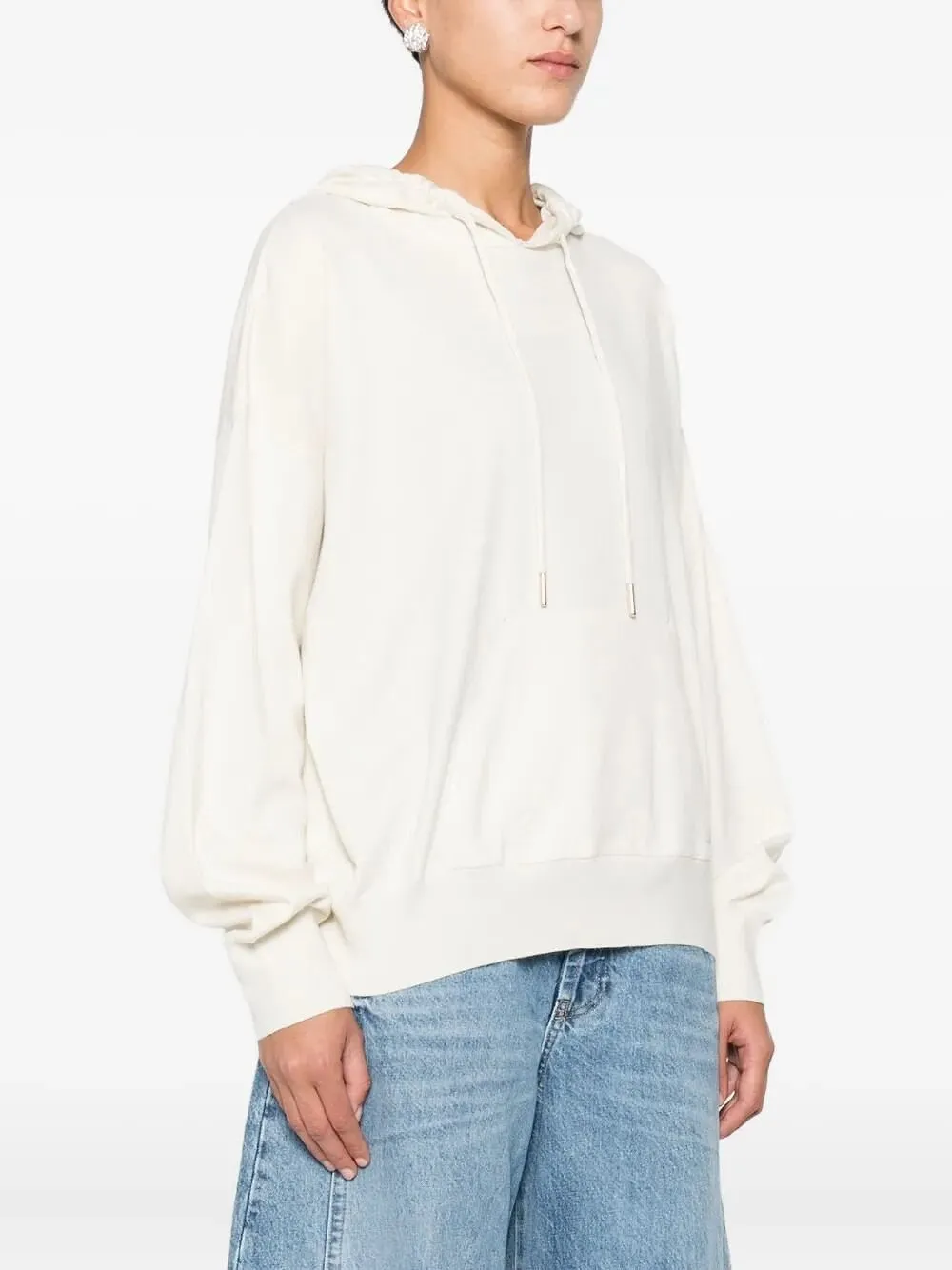 Blugirl Hooded Knit Sweater