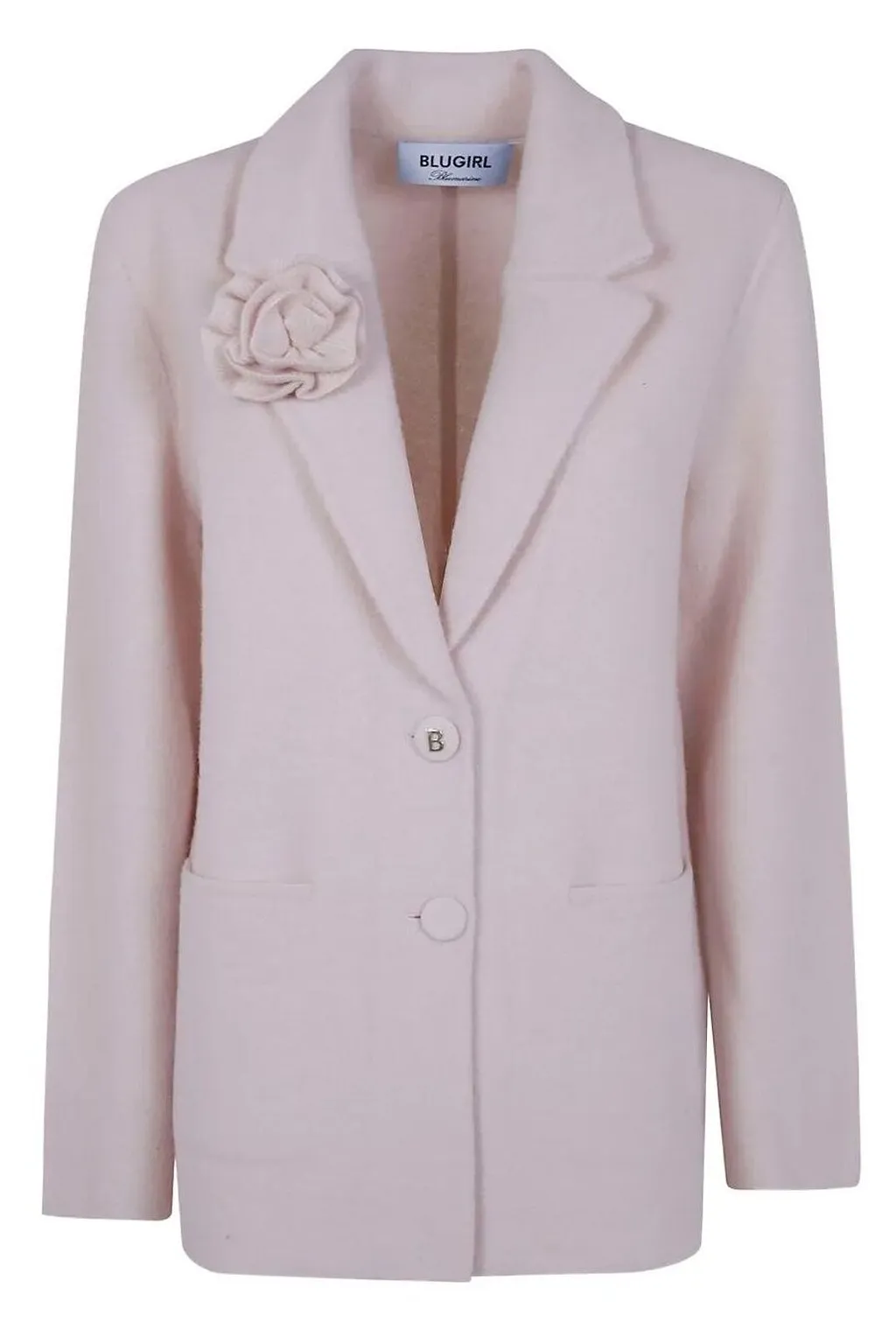 Blugirl Oversized Knit Jacquard Jacket
