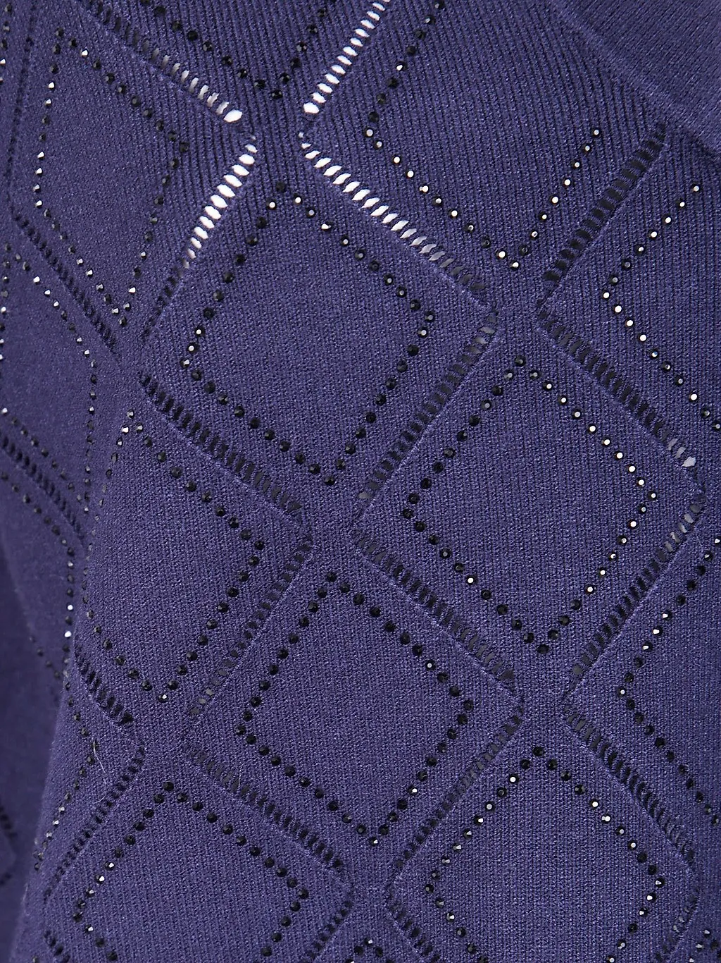 Blugirl Rhombus V-Neck Sweater