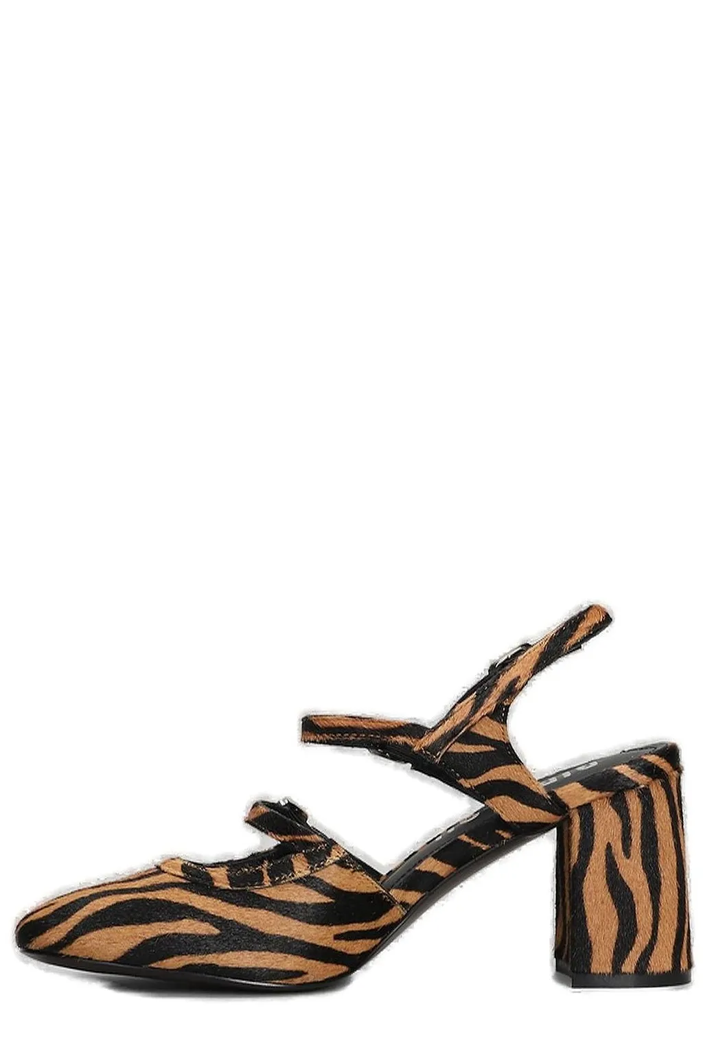 Bibi Lou Block Heel Buckle-Fastened Pumps