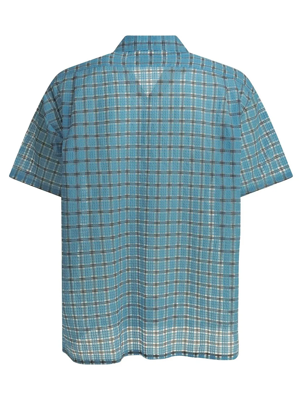 Beams Plus Open Collar Airy Plaid Shirt