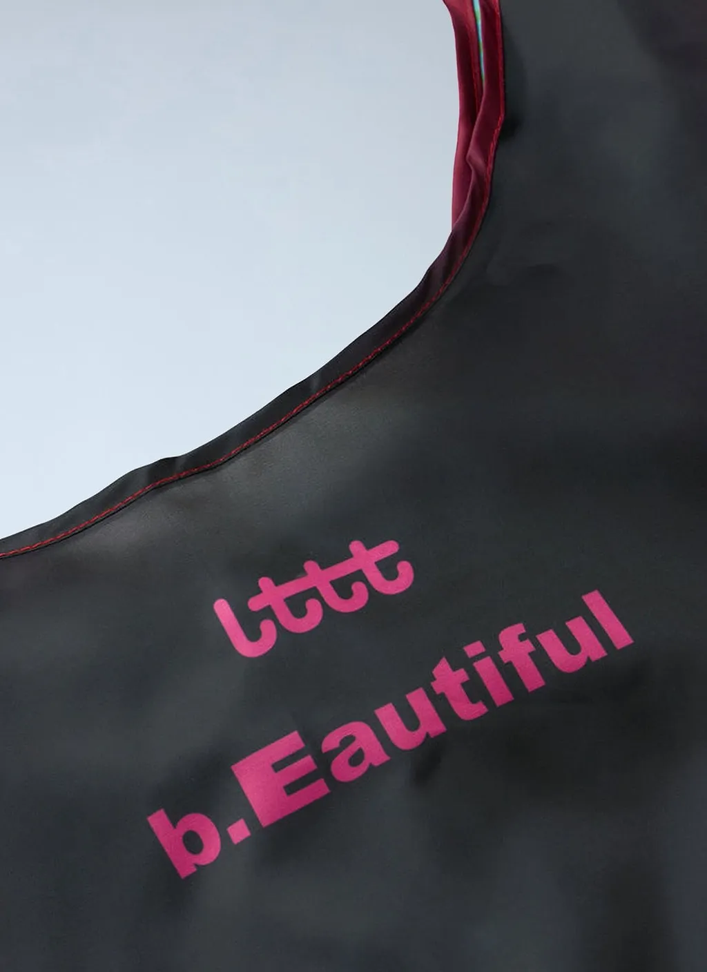 B.Eautiful X Lttt Xl Globe Print Tote Bag