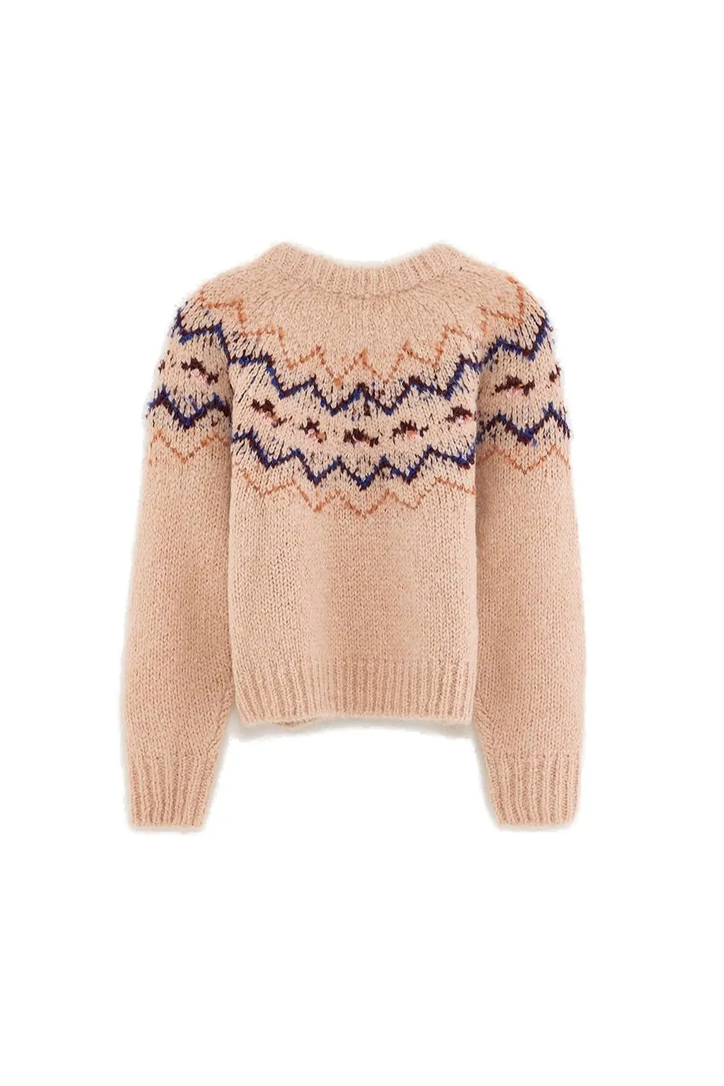 Bellerose Kids Avon Pattern Jacquard Jumper
