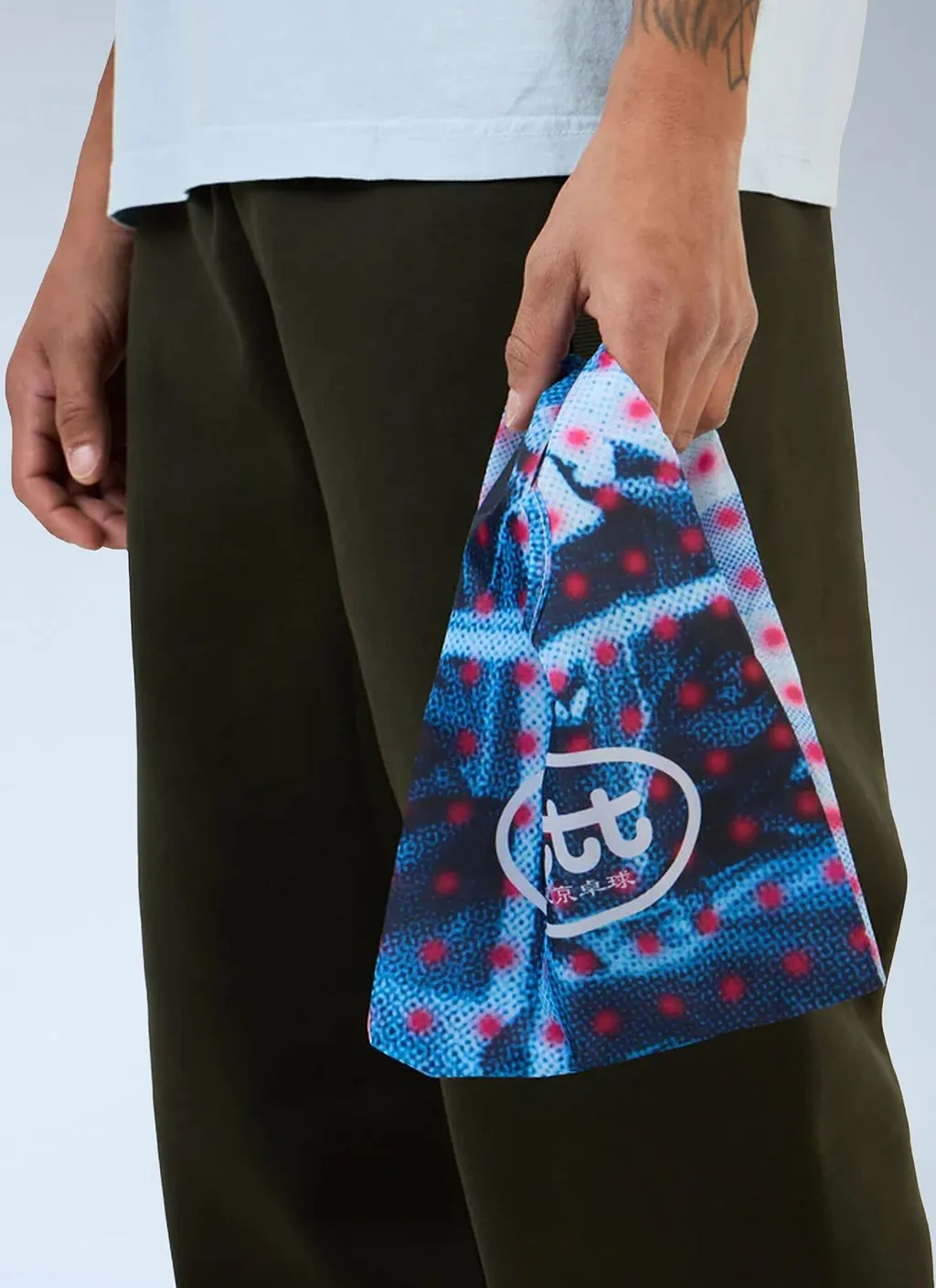 B.Eautiful X Lttt Mini Dots Logo Tote Bag