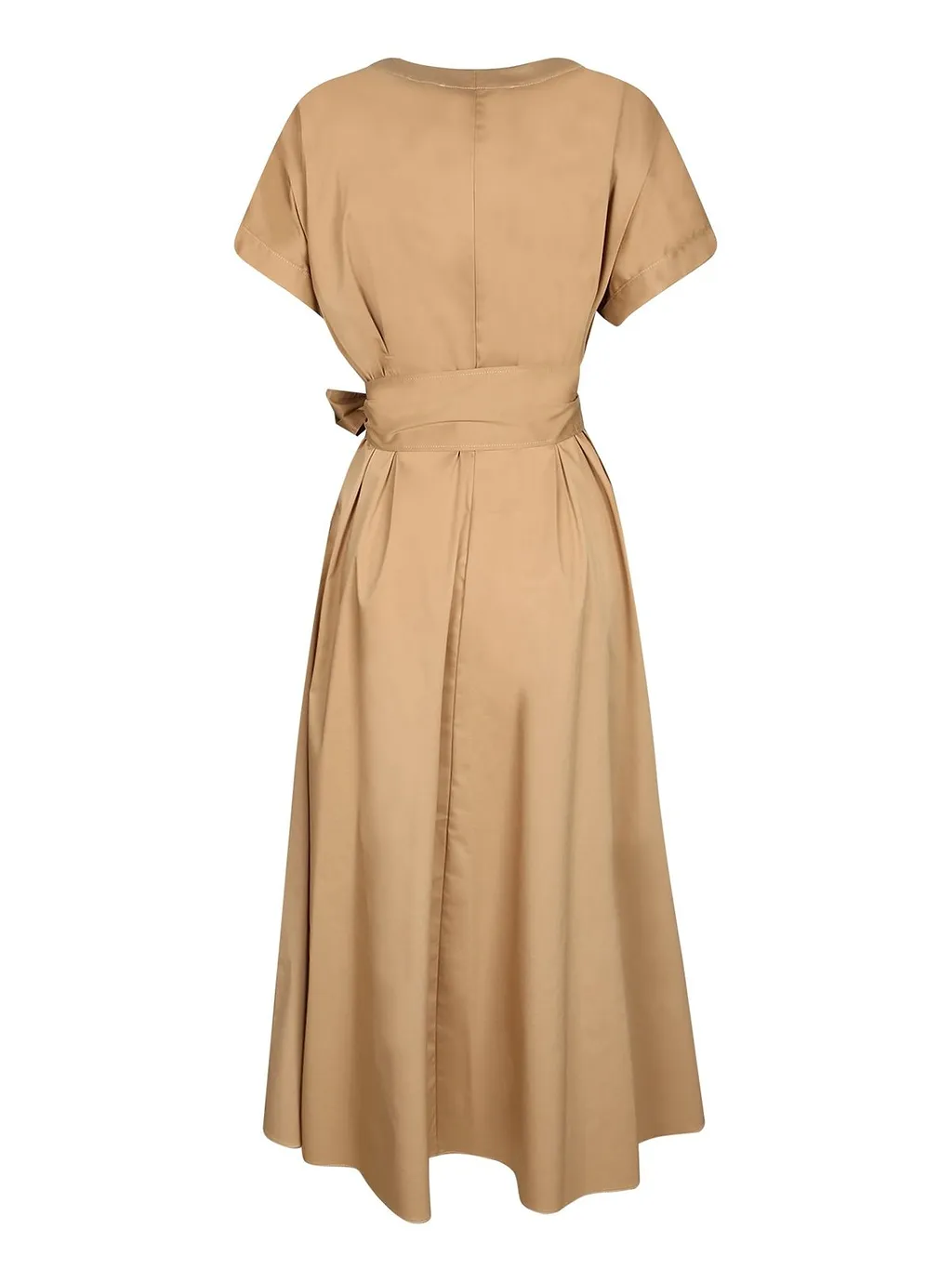 Blanca Vita Belted Wrap Midi Dress