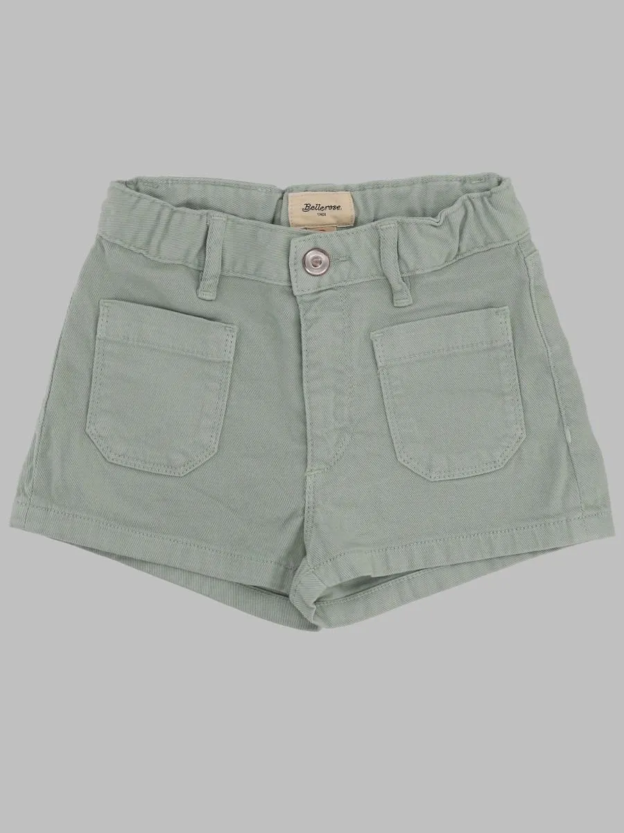 Bellerose Kids Elastic Waist Denim Shorts