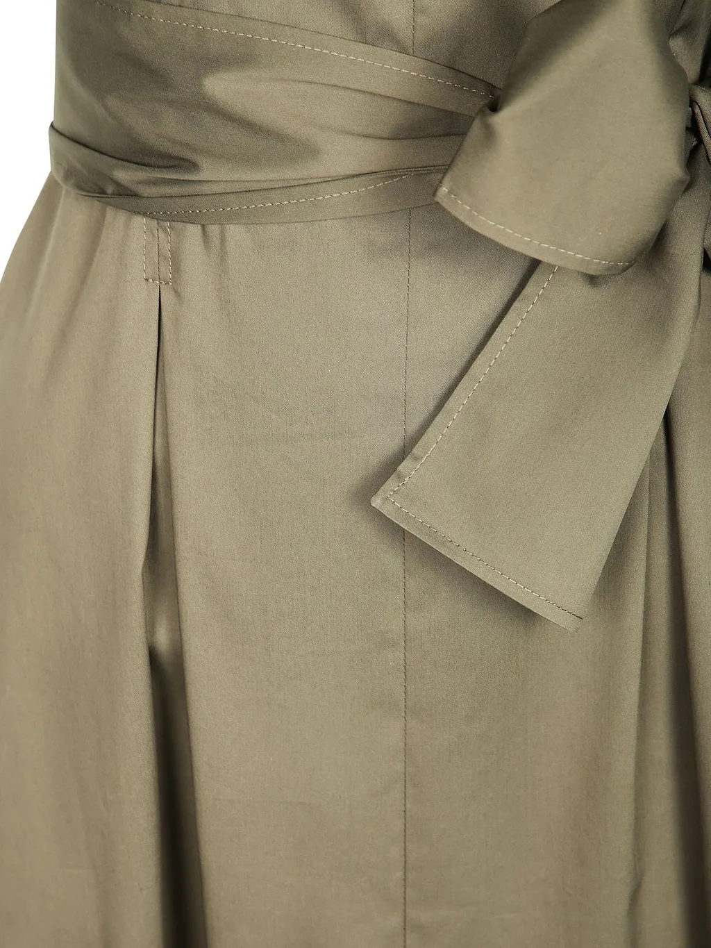 Blanca Vita Belted V-Neck Dress