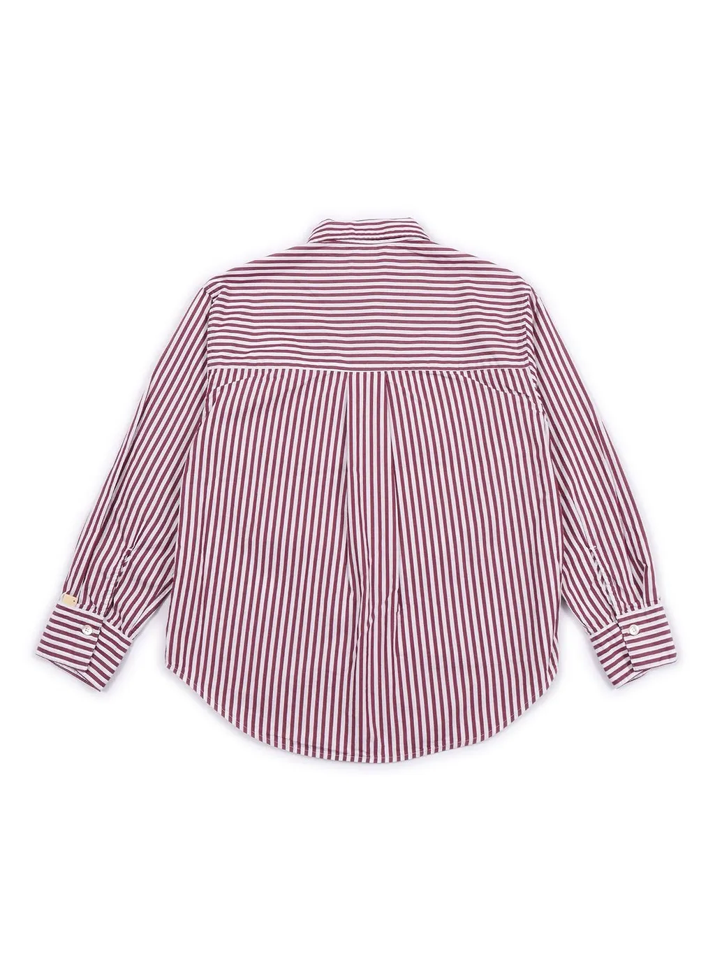 Bellerose Kids Ironis Long Sleeved Striped Shirt