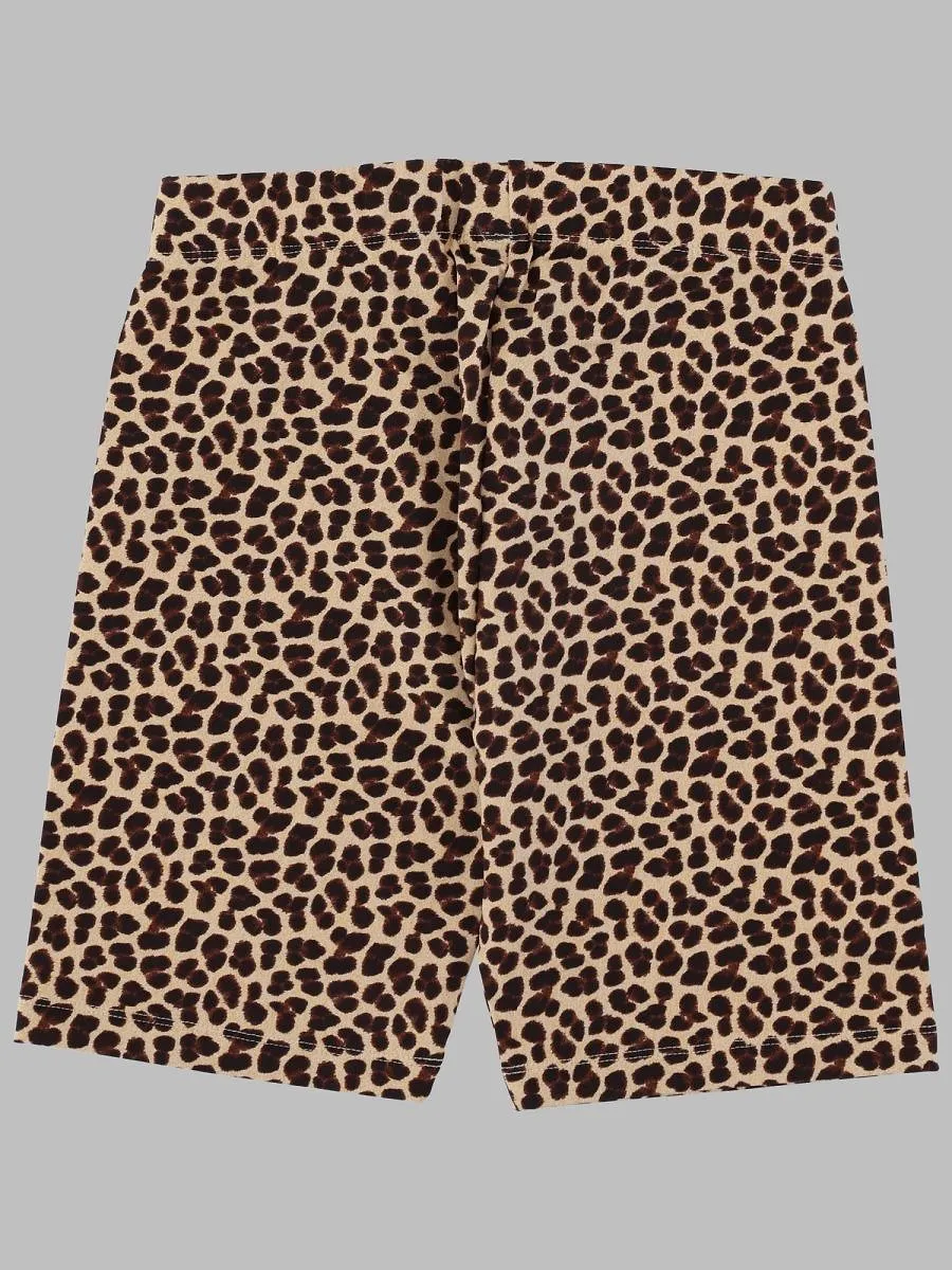 Bellerose Kids Printed Jersey Shorts
