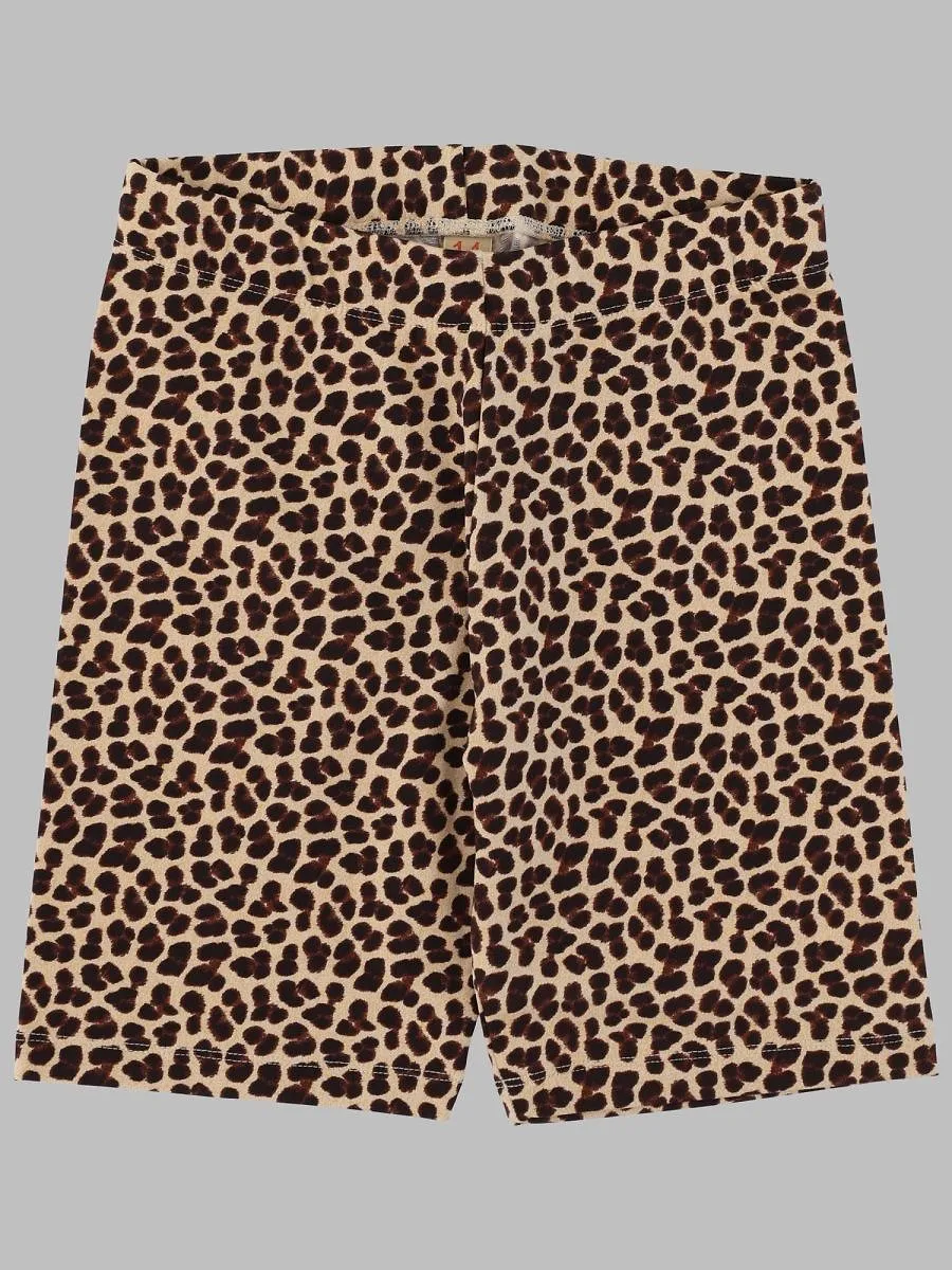 Bellerose Kids Printed Jersey Shorts