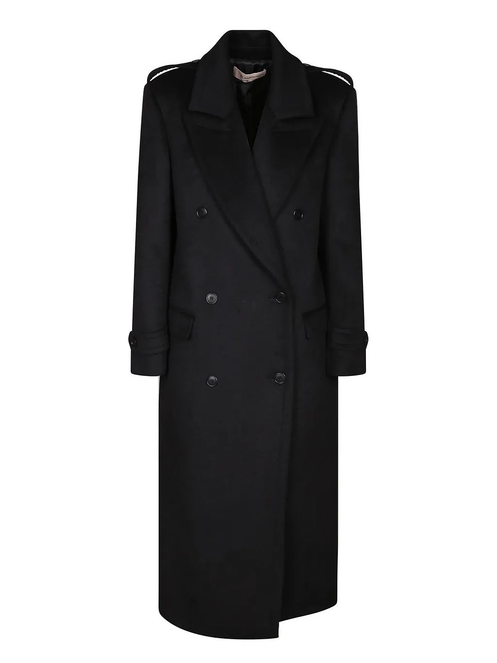 Blanca Vita Double-Breasted Long Coat
