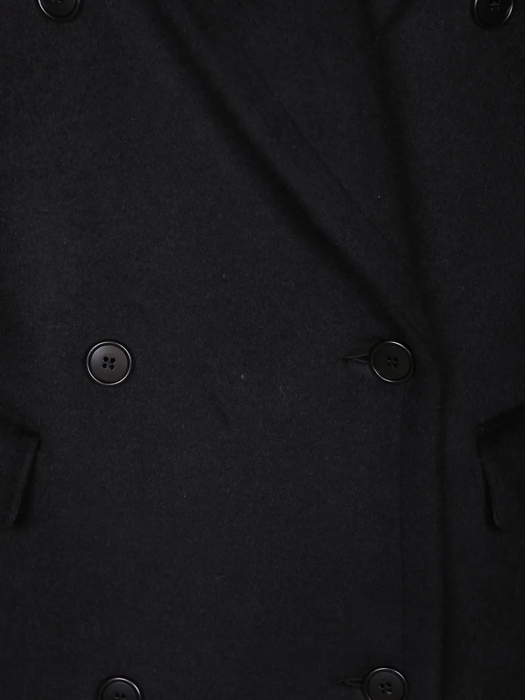 Blanca Vita Double-Breasted Long Coat