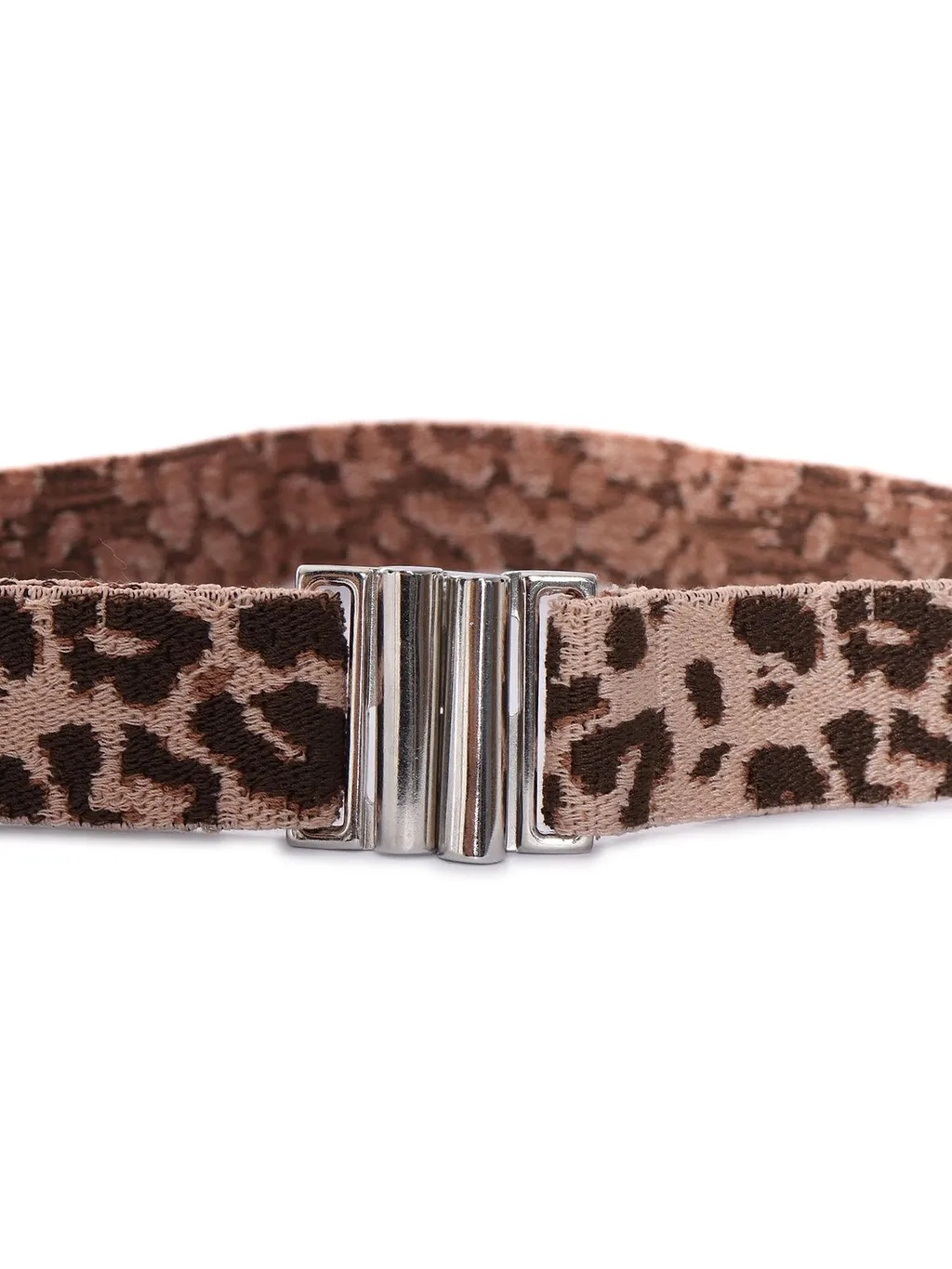 Bellerose Kids Vilic Leopard Printed Woven Belt